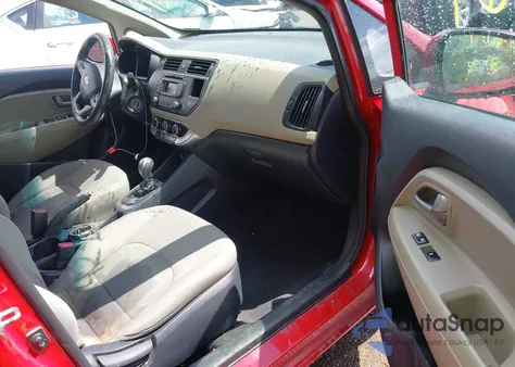 2014 Kia Rio Lx из США, поврежденный, VIN KNADM4A32E6415456